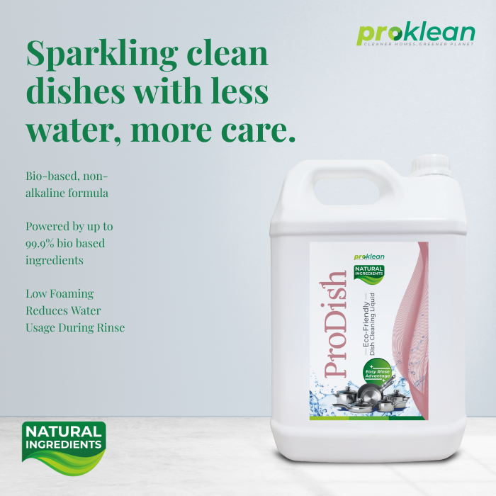 ProDish - Ecofriendly Dish Cleaning Liquid & Sanitiser