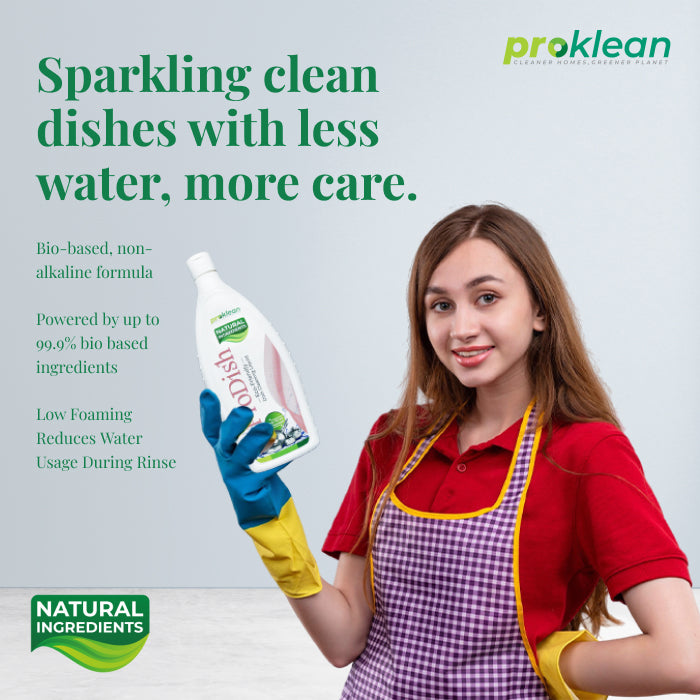 ProDish - Ecofriendly Dish Cleaning Liquid & Sanitiser