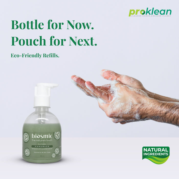 Proklean Biosmic - Ecofriendly Handwash (750Ml - Pouch - 1 no.)