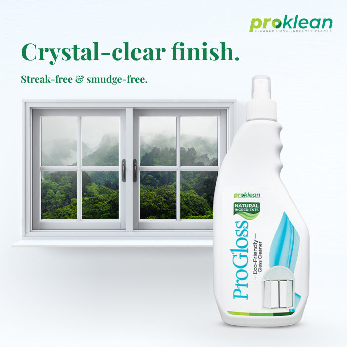 ProGloss - Ecofriendly Glass Cleaner (500 Ml, Pack of 2)