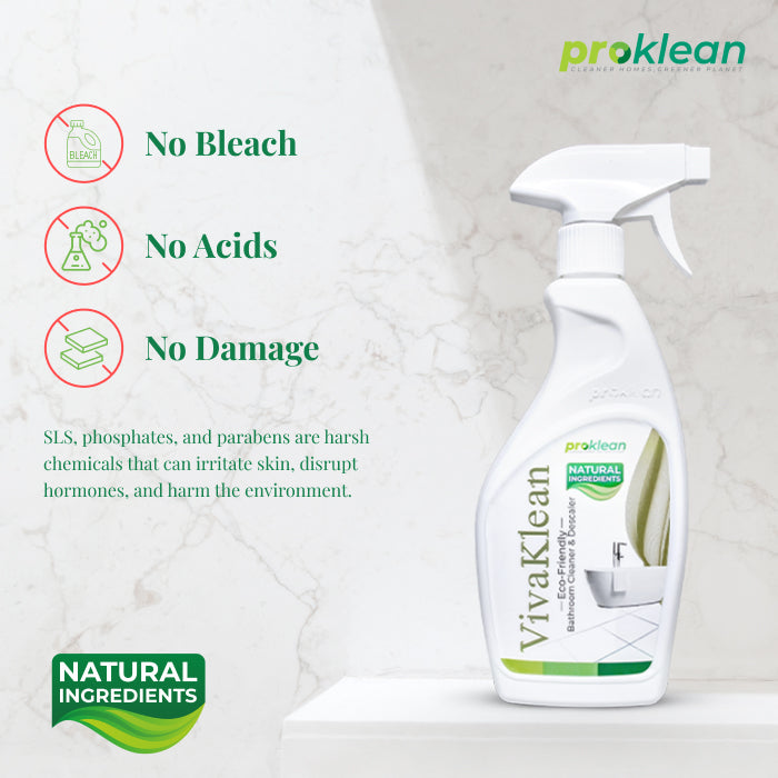 VivaKlean - Ecofriendly Bathroom Cleaner and Descaler (500Ml)