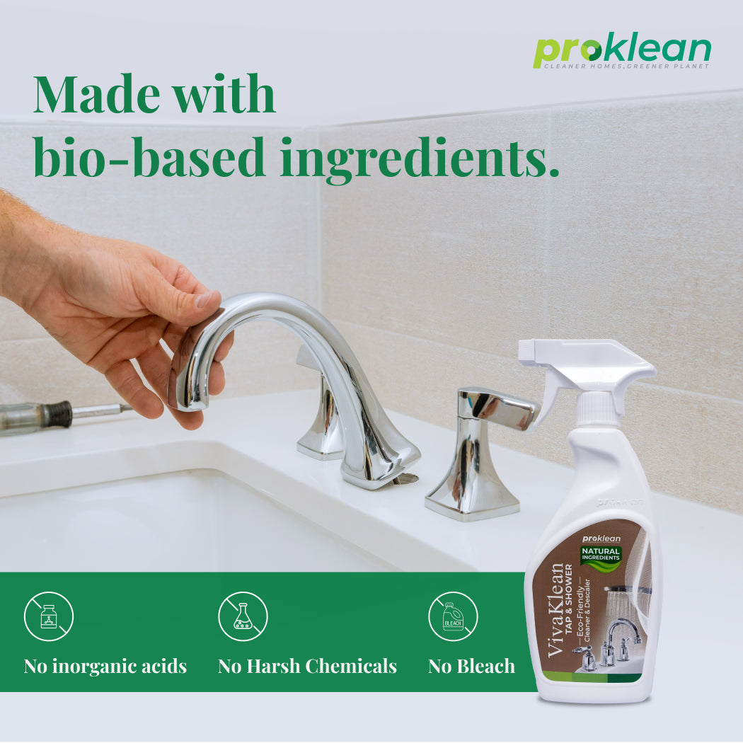 Vivaklean Eco-friendly Tap & Shower- Cleaner & Descaler 500 ml