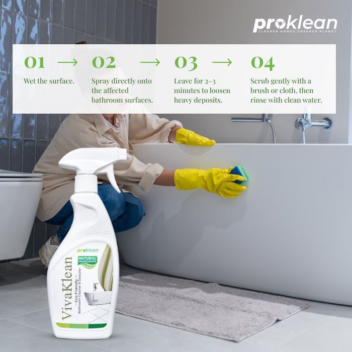 VivaKlean - Ecofriendly Bathroom Cleaner and Descaler (500Ml)