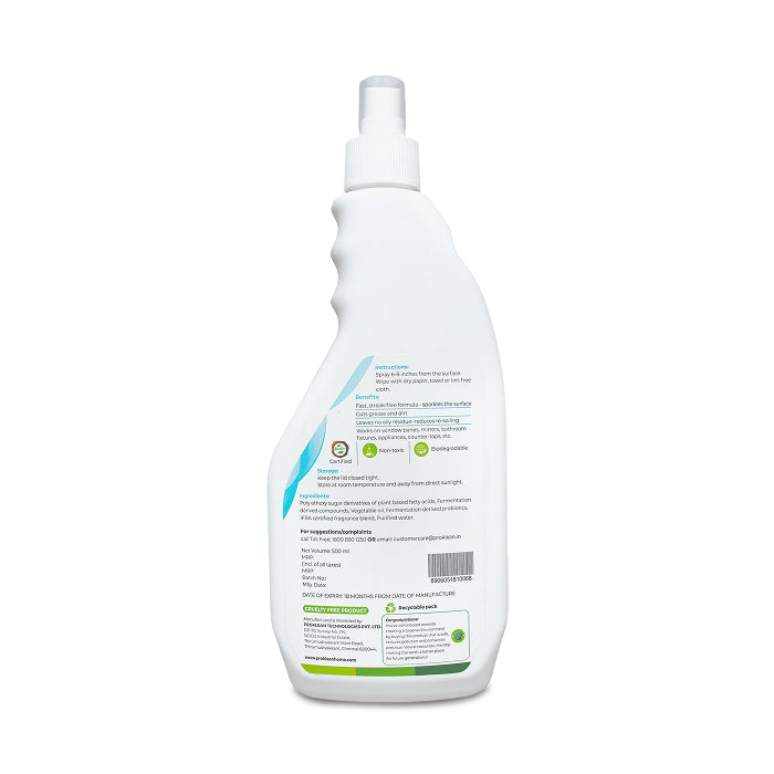 ProGloss - Ecofriendly Glass Cleaner (500 Ml, Pack of 2)