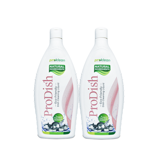 ProDish - Ecofriendly Dish Cleaning Liquid & Sanitiser (750Ml Pack of 2)