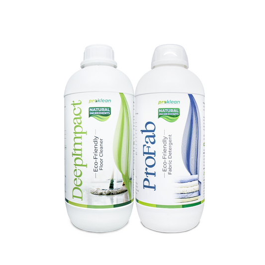 Fabric Detergent and Probiotic Ecofriendly Floor Cleaner  -  (1000Ml Pack of 2)
