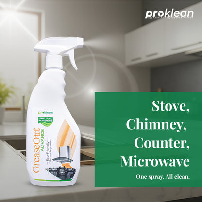 GreaseOut Advance - Ecofriendly Kitchen Degreaser (500 Ml Pack of 2)
