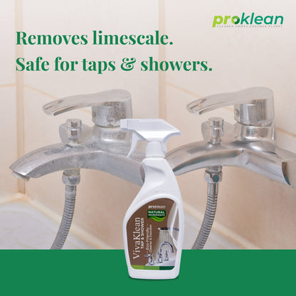 Vivaklean Eco-friendly Tap & Shower- Cleaner & Descaler 500 ml