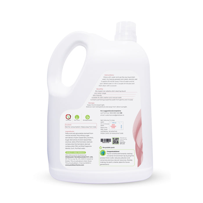 ProDish - Ecofriendly Dish Cleaning Liquid & Sanitiser