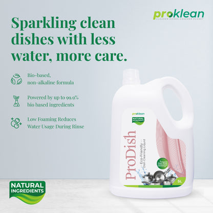 ProDish - Ecofriendly Dish Cleaning Liquid & Sanitiser