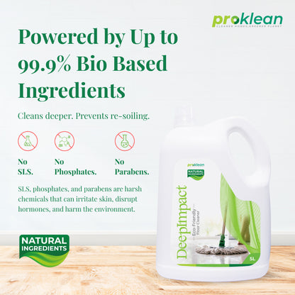 Deepimpact- Eco-Friendly Floor Cleaner and Sanitiser