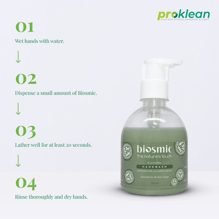 Proklean Biosmic - Ecofriendly Handwash (250Ml - Pack of 2)