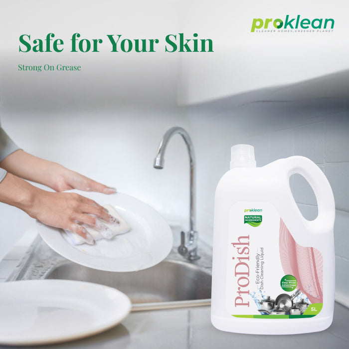 ProDish - Ecofriendly Dish Cleaning Liquid & Sanitiser