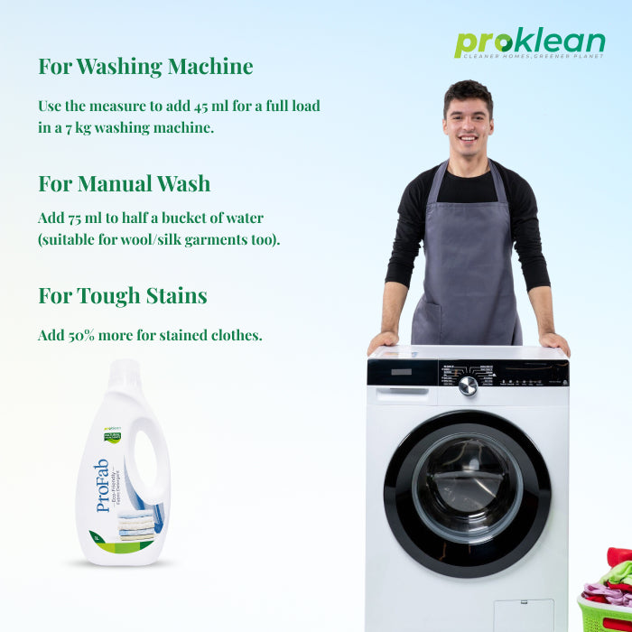 Eco-Friendly Fabric Detergent – ProFab 1000 ML | Proklean – Proklean ...