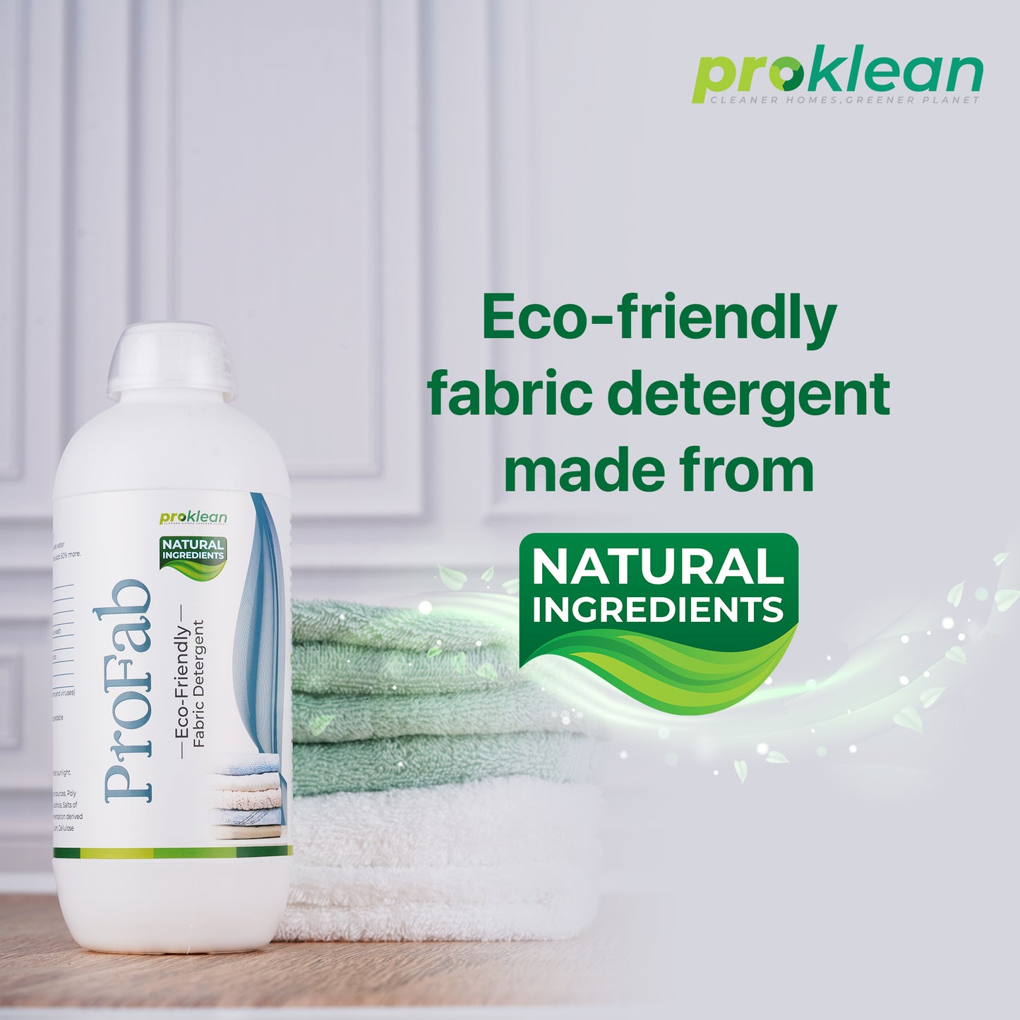 Profab - Eco-friendly Fabric Detergent and Sanitiser(1000 Ml)