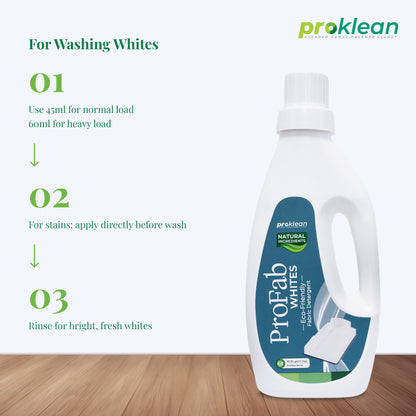 ProFab Whites- Eco-friendly Fabric Detergent
