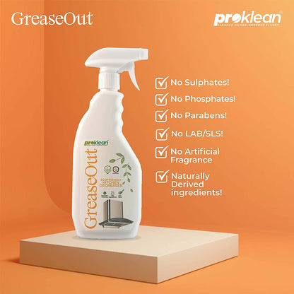 GreaseOut - Ecofriendly Kitchen Degreaser (500 Ml)